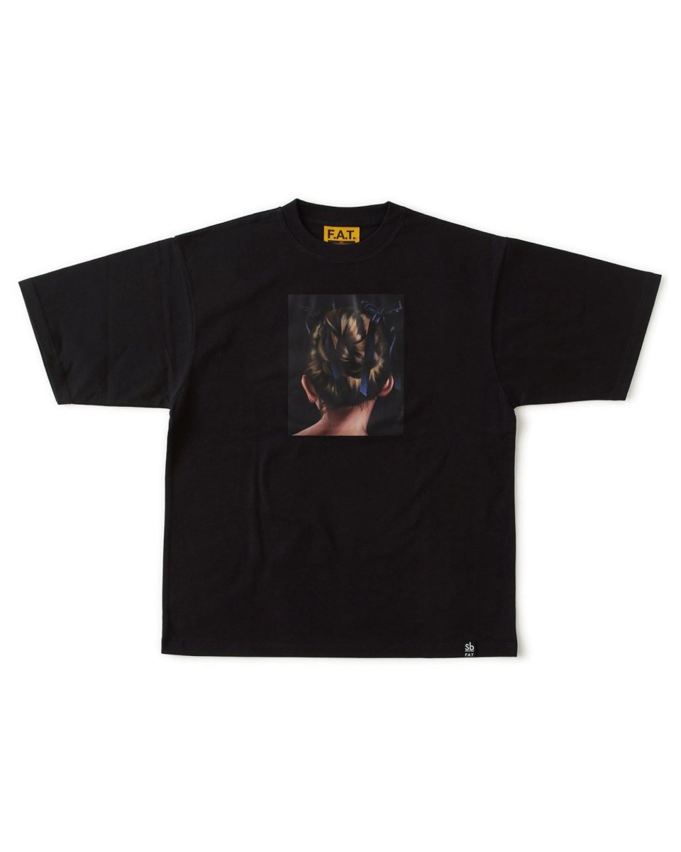 画像2: 【F.A.T. × Mariko Enomoto × SB Tシャツ メンズファッション 通販】M.E. "Daughter" Graphic Pocket Tee Black グラフィック ポケット Tシャツ ブラック 沖縄  (2)