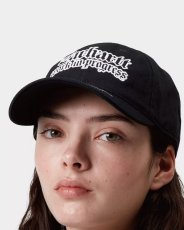 画像2: 【Carhartt WIP 沖縄 キャップ メンズファッション 通販】World Tour Cap ワールドツアー 6パネル キャップ Black / White (2)