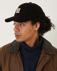 画像2: 【Carhartt WIP 沖縄 キャップ メンズファッション 通販】Selby Cap Black キャップ ブラック ガーメントウォッシュ (2)