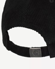 画像7: 【Carhartt WIP 沖縄 キャップ メンズファッション 通販】Harlem Cap black wax ハーレム キャップ コーデュロイ (7)
