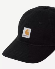 画像6: 【Carhartt WIP 沖縄 キャップ メンズファッション 通販】Selby Cap Black キャップ ブラック ガーメントウォッシュ (6)