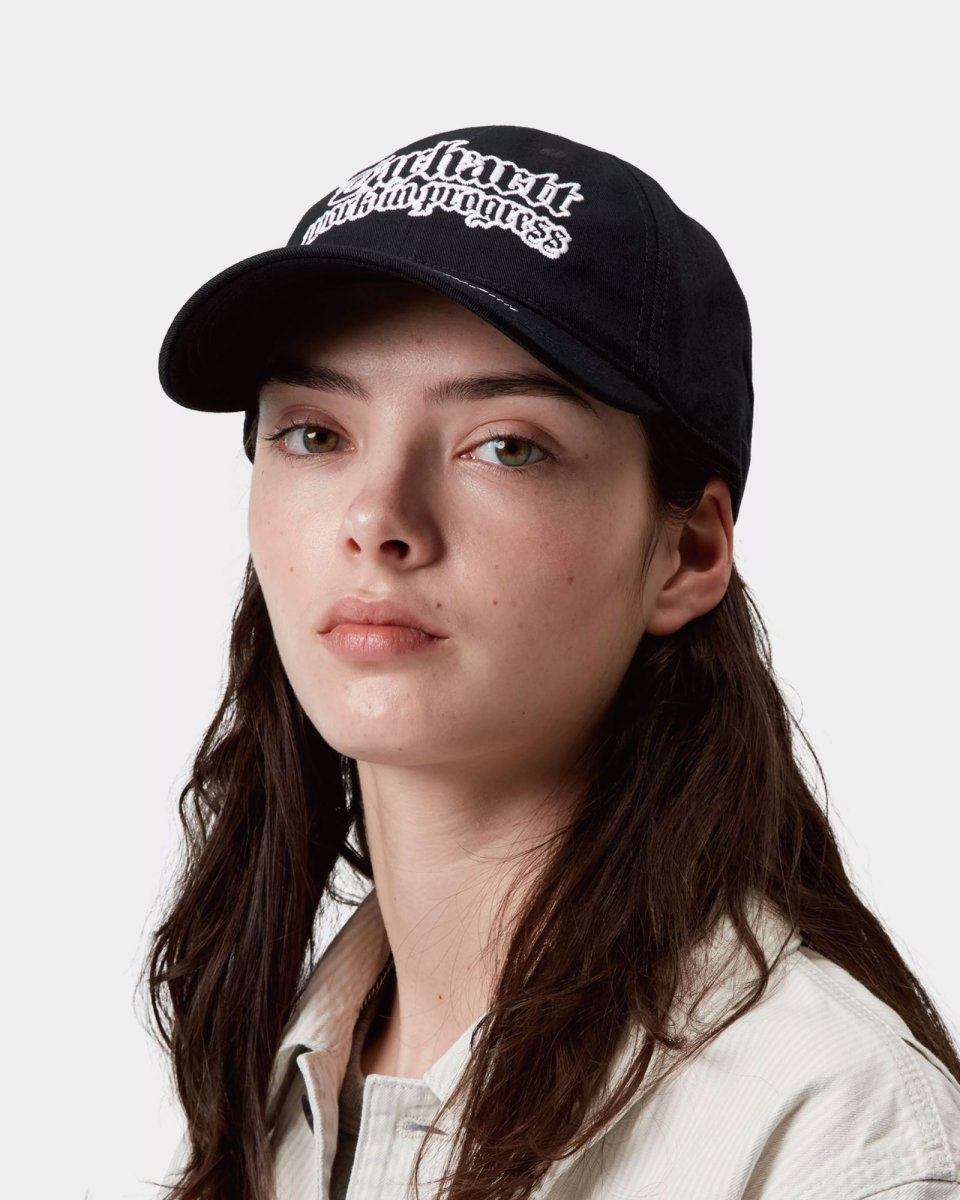 画像7: 【Carhartt WIP 沖縄 キャップ メンズファッション 通販】World Tour Cap ワールドツアー 6パネル キャップ Black / White (7)