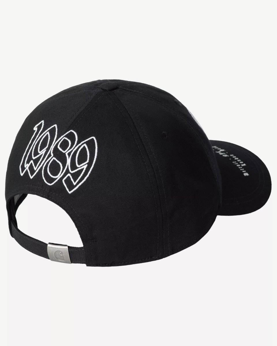 画像3: 【Carhartt WIP 沖縄 キャップ メンズファッション 通販】World Tour Cap ワールドツアー 6パネル キャップ Black / White (3)