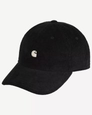 画像5: 【Carhartt WIP 沖縄 キャップ メンズファッション 通販】Harlem Cap black wax ハーレム キャップ コーデュロイ (5)