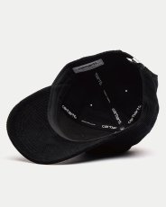 画像4: 【Carhartt WIP 沖縄 キャップ メンズファッション 通販】Harlem Cap black wax ハーレム キャップ コーデュロイ (4)