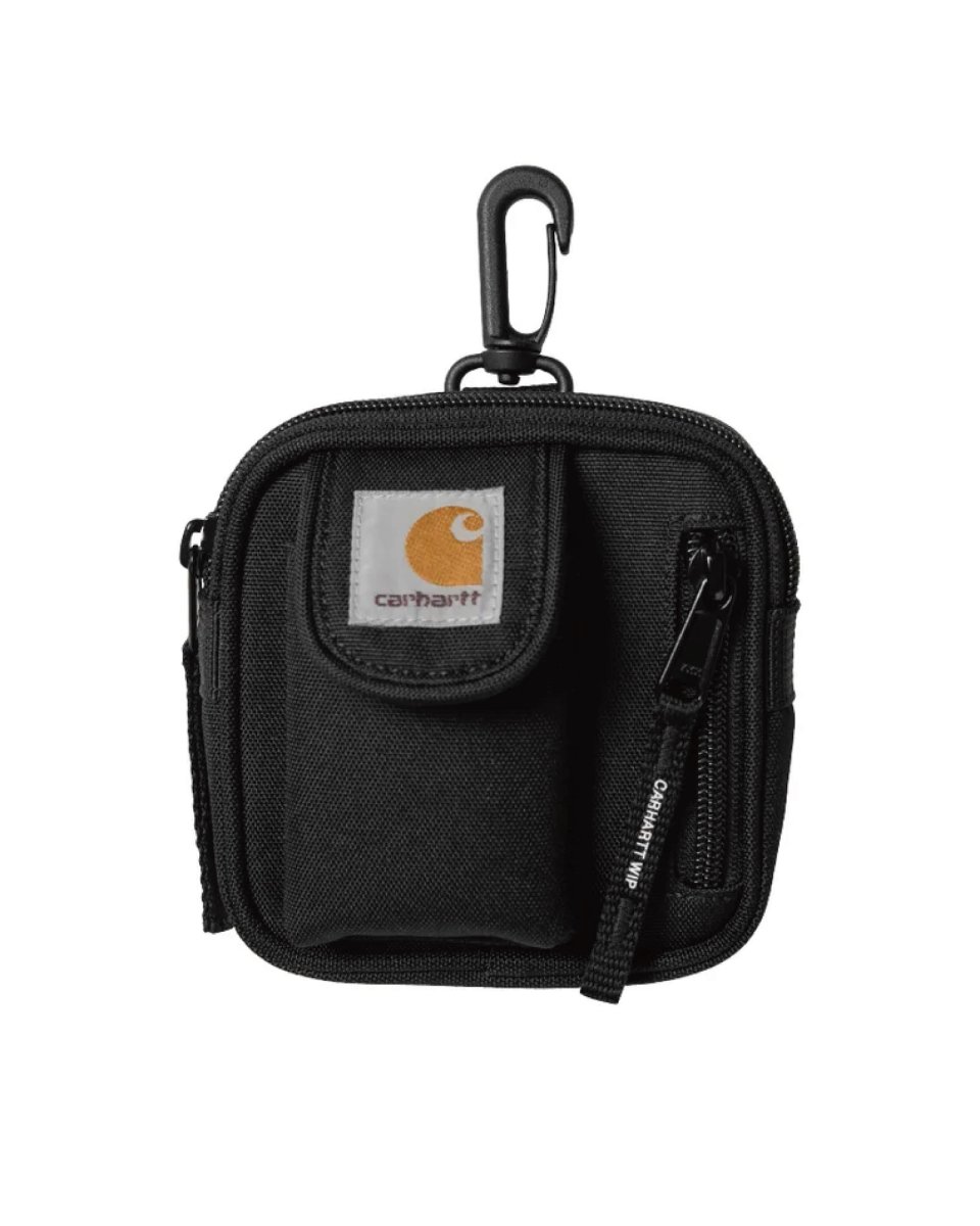 画像1: 【Carhartt WIP 沖縄 通販】Essential Coin Wallet Black エッセンシャル コイン ウォレット ブラック カーハート (1)
