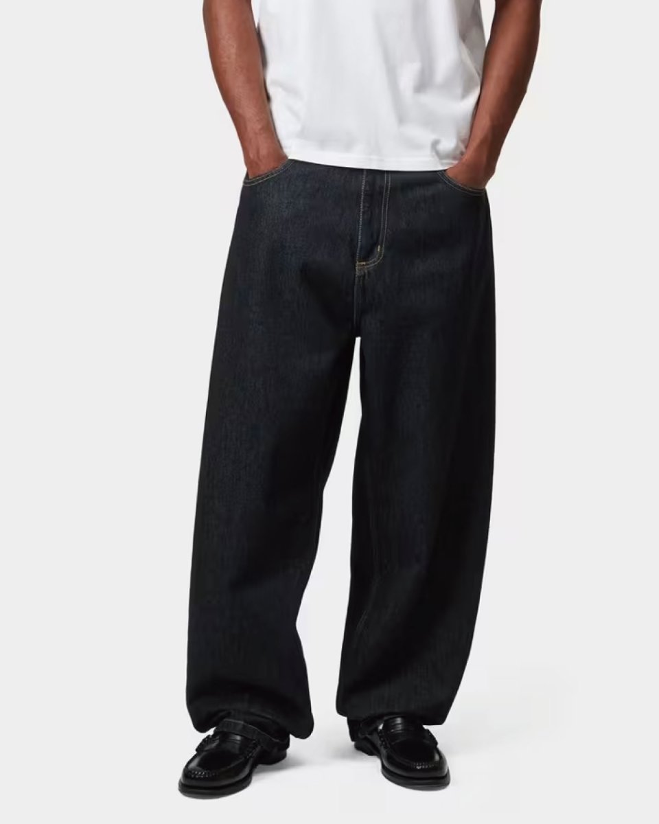 画像8: Carhartt Wip Brandon Pant Blue Rinsed パンツ ヘビーウェイト 13.5oz ルーズ ストレート フィット (8)