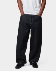 画像8: Carhartt Wip Brandon Pant Blue Rinsed パンツ ヘビーウェイト 13.5oz ルーズ ストレート フィット (8)