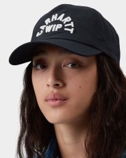 画像6: Carhartt WIP Arch Script Cap Dark Navy アーチスクリプト ナイロンキャップ 帽子 (6)
