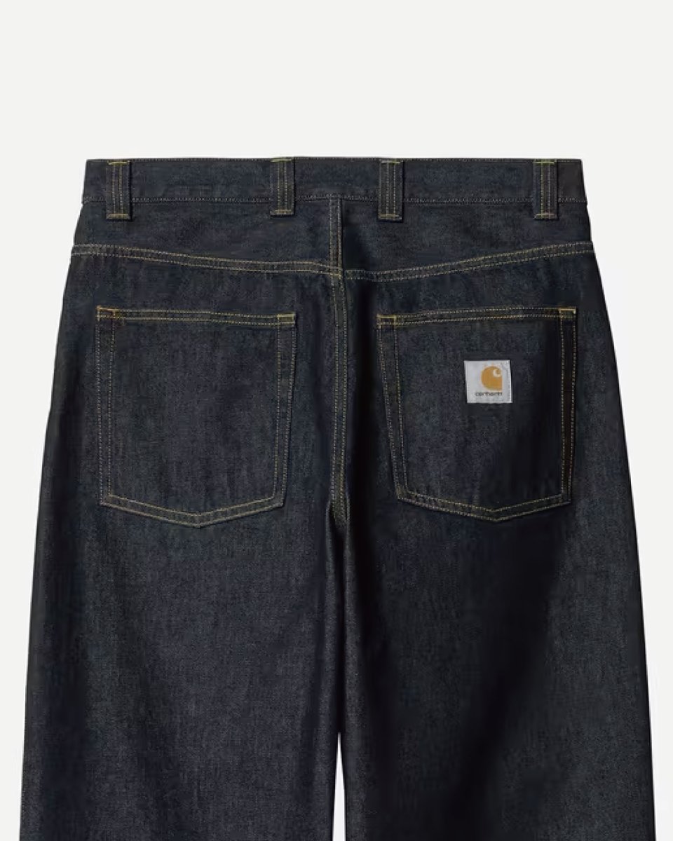 画像7: Carhartt Wip Brandon Pant Blue Rinsed パンツ ヘビーウェイト 13.5oz ルーズ ストレート フィット (7)