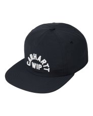 画像2: Carhartt WIP Arch Script Cap Dark Navy アーチスクリプト ナイロンキャップ 帽子 (2)