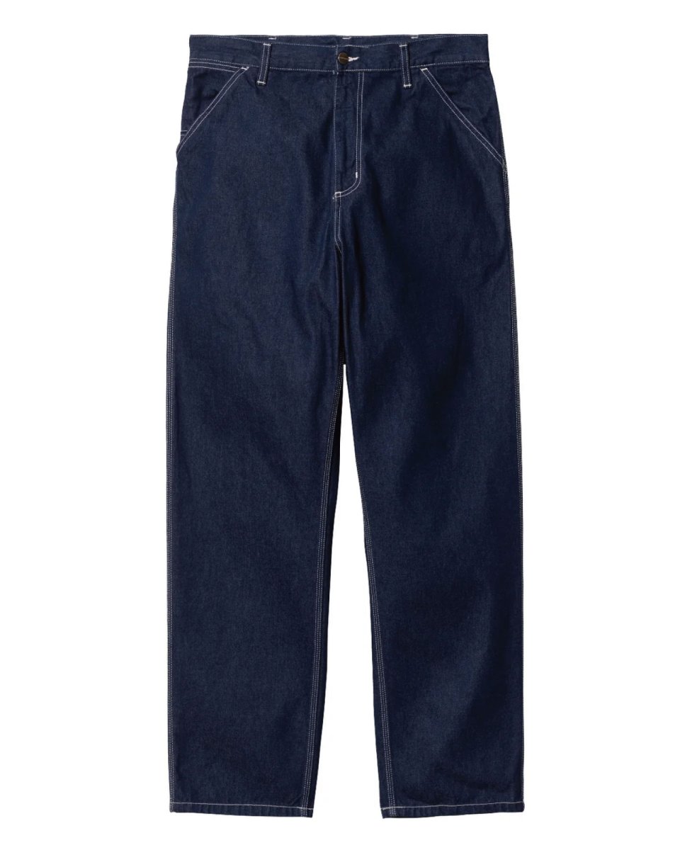 画像4: Carhartt WIP Simple Pant Blue One Wash シンプルパンツ ストレート デニム (4)