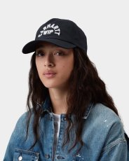 画像1: Carhartt WIP Arch Script Cap Dark Navy アーチスクリプト ナイロンキャップ 帽子 (1)