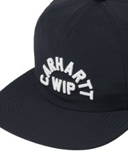 画像4: Carhartt WIP Arch Script Cap Dark Navy アーチスクリプト ナイロンキャップ 帽子 (4)