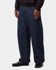 画像2: Carhartt WIP Landon Pant Blue Rinsed ランドンパンツ ルーズテーパード デニム (2)