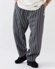 FAT THREEKAP × Red Kap Stripe Work Pants Gray