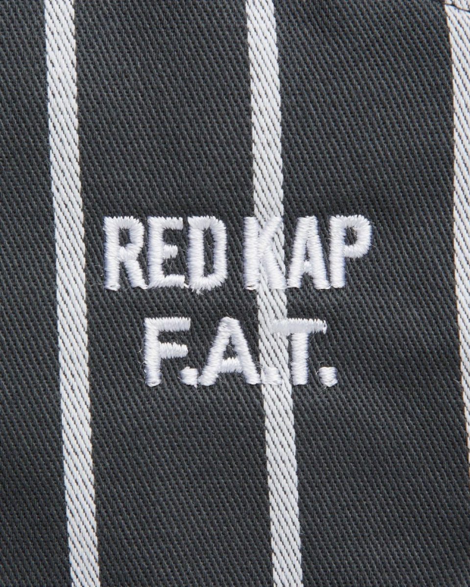 画像5: FAT THREEKAP × Red Kap Stripe Work Pants Gray レッドキャップ ストライプ ワークパンツ F.A.T. (5)