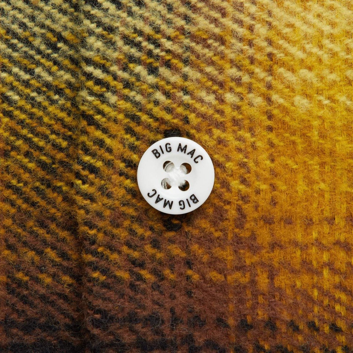 画像6: FAT MAC SMOKE Yellow F.A.T. ビッグマック オンブレチェック ネルシャツ 長袖 シャツ (6)