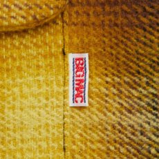 画像7: FAT MAC SMOKE Yellow F.A.T. ビッグマック オンブレチェック ネルシャツ 長袖 シャツ (7)