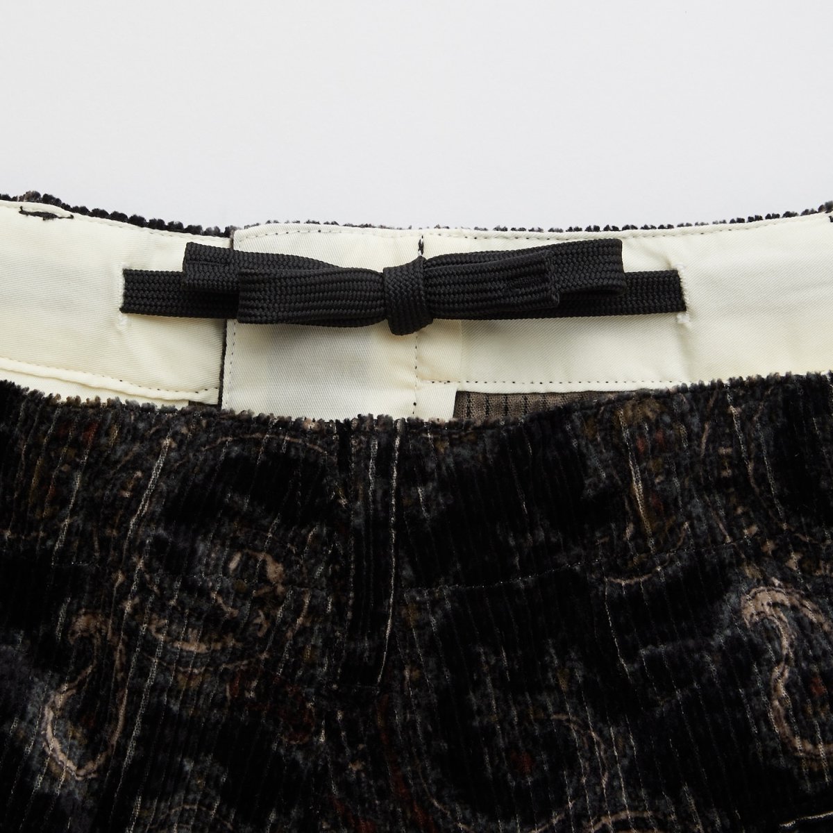 画像4: FAT MEGAZLEY Corduroy Pants Black F.A.T. ペイズリー コーデュロイ パンツ (4)