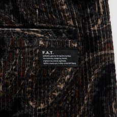 画像7: FAT MEGAZLEY Corduroy Pants Black F.A.T. ペイズリー コーデュロイ パンツ (7)