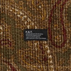 画像6: FAT CROPLEY Corduroy Shirts Olive F.A.T. ペイズリー コーデュロイ シャツ (6)