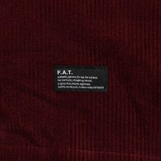 画像5: FAT WALECROP Corduroy Shirts Jacket Wine F.A.T. 太畝コーデュロイ ワークシャツ ジャケット (5)