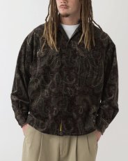 FAT CROPLEY Corduroy Shirts Wine F.A.T.