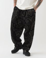 画像1: FAT MEGAZLEY Corduroy Pants Black F.A.T. ペイズリー コーデュロイ パンツ (1)