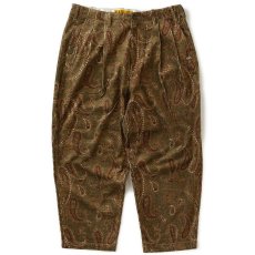 画像2: FAT MEGAZLEY Corduroy Pants Olive F.A.T. ペイズリー コーデュロイ パンツ (2)