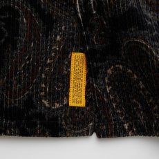 画像6: FAT CROPLEY Corduroy shirts Black F.A.T. ペイズリー コーデュロイ シャツ (6)