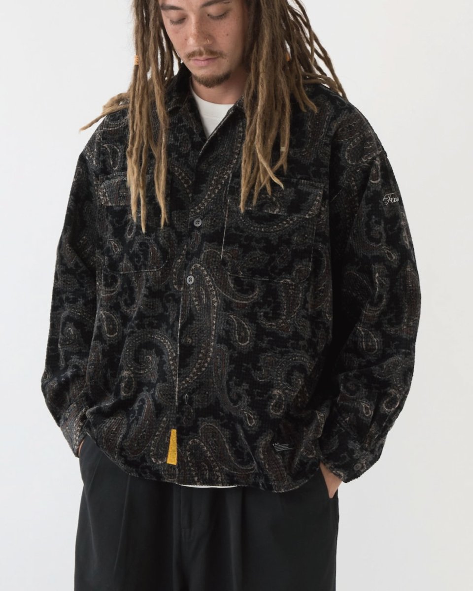 FAT MEGAZLEY Corduroy Pants Black F.A.T. 