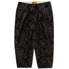 画像2: FAT MEGAZLEY Corduroy Pants Black F.A.T. ペイズリー コーデュロイ パンツ (2)