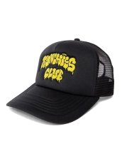 画像2: Haight MUNCHIES MESH CAP ft. CASPER Black グラフィック刺繍 メッシュ キャップ 帽子 (2)