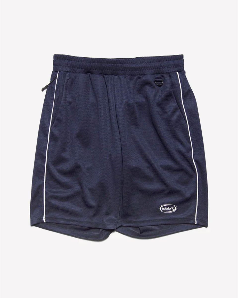 画像2: Haight OVAL LOGO DRY SHORTS Navy パイピング ドライショーツ (2)