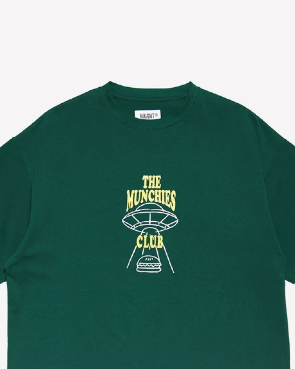 画像6: Haight M.C BURGER Tee Green RAT HOLE STUDIO グラフィック 半袖Tシャツ (6)