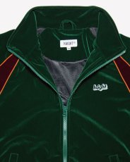 画像3: Haight VELOUR TRACK JACKET Green 2トーン ベロア トラック ジャケット (3)