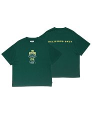 Haight M.C BURGER Tee Green RAT HOLE STUDIO
