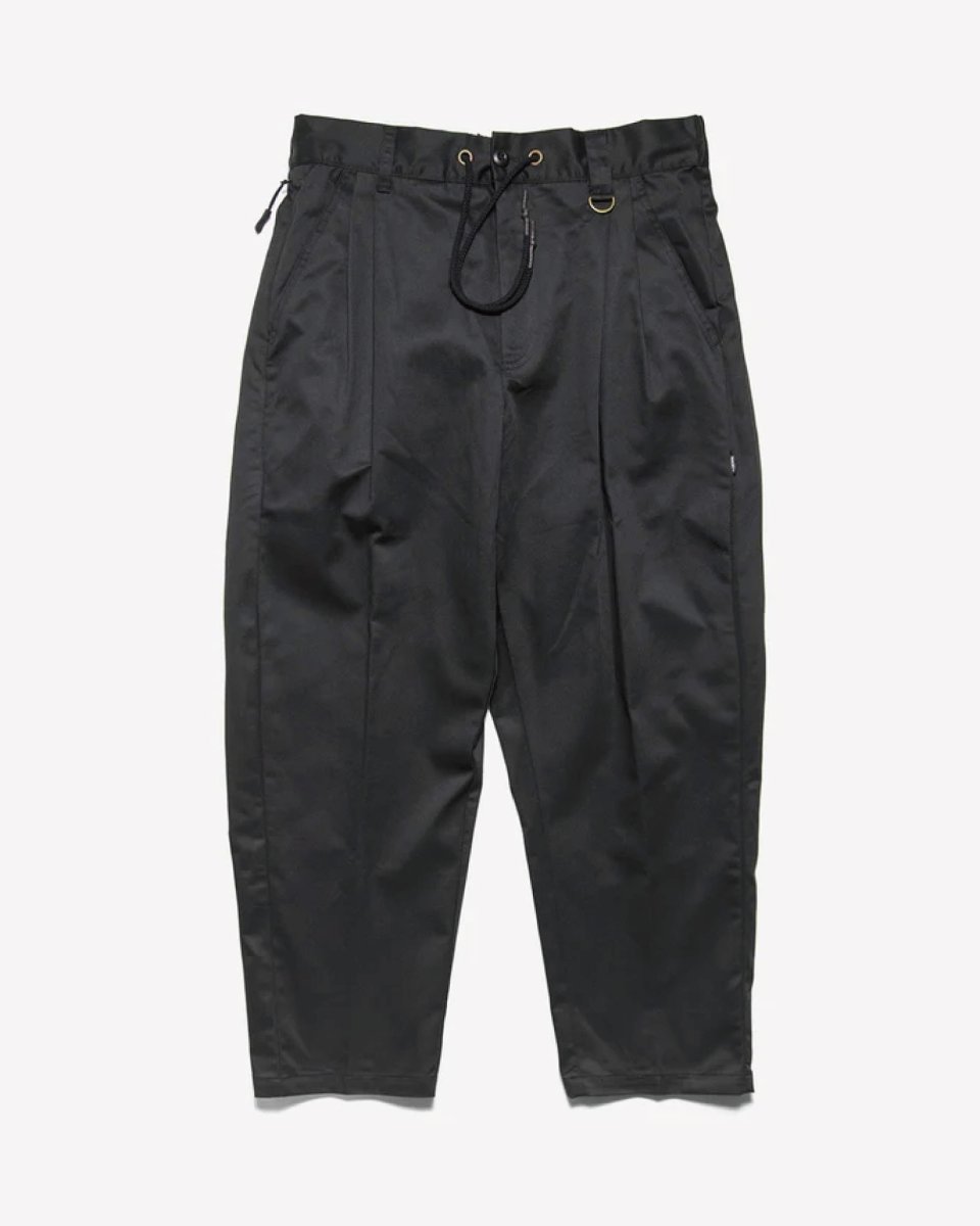 画像1: HAIGHT TWO-TUCK WORK PANTS Black 2タック ワーク パンツ (1)