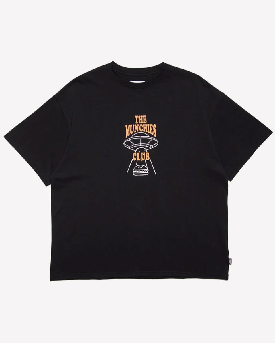 画像2: Haight M.C BURGER Tee Black RAT HOLE STUDIO グラフィック 半袖Tシャツ (2)