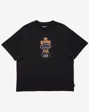 画像2: Haight M.C BURGER Tee Black RAT HOLE STUDIO グラフィック 半袖Tシャツ (2)