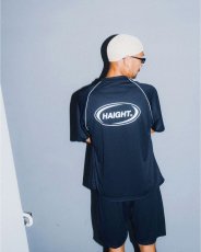 画像7: Haight OVAL LOGO DRY Tee Navy パイピング ドライ 半袖 Tシャツ (7)