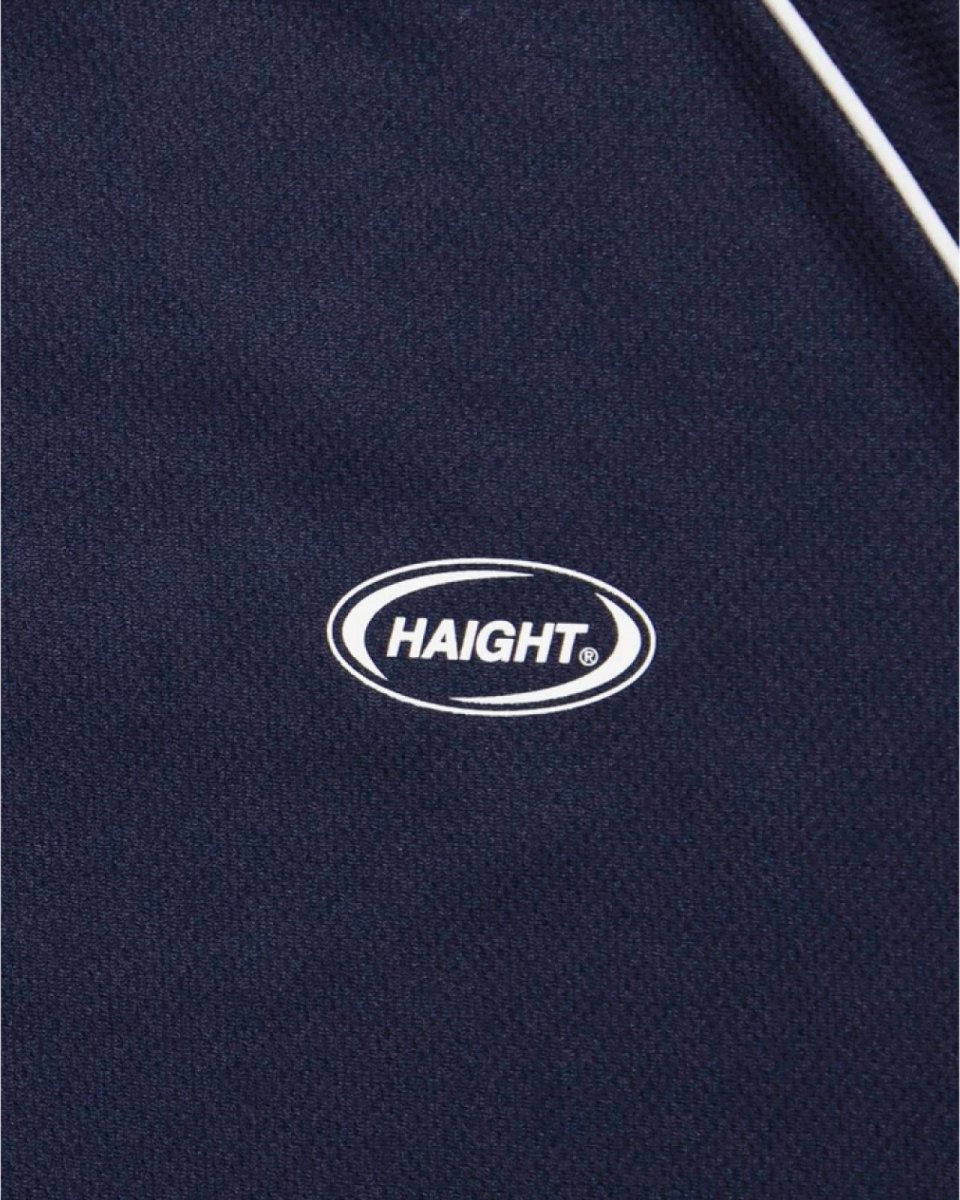 画像4: Haight OVAL LOGO DRY Tee Navy パイピング ドライ 半袖 Tシャツ (4)