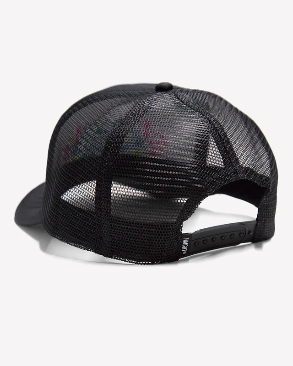 画像2: Haight LVC NEON LIGHT MESH CAP Black ネオン刺繍 メッシュキャップ (2)