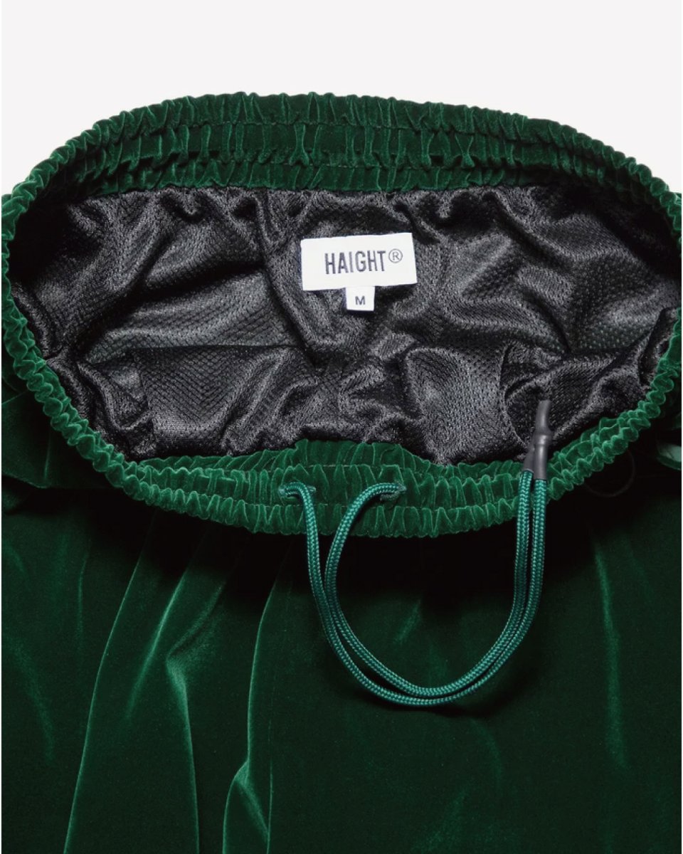 画像4: Haight VELOUR TRACK PANTS Green 2トーン ベロア トラック パンツ (4)