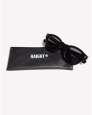 画像6: Haight WELLINGTON SUNGLASSES Black / Black ウェリントン サングラス (6)