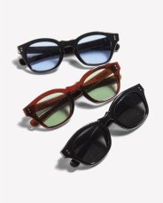 画像18: Haight WELLINGTON SUNGLASSES Black / Black ウェリントン サングラス (18)