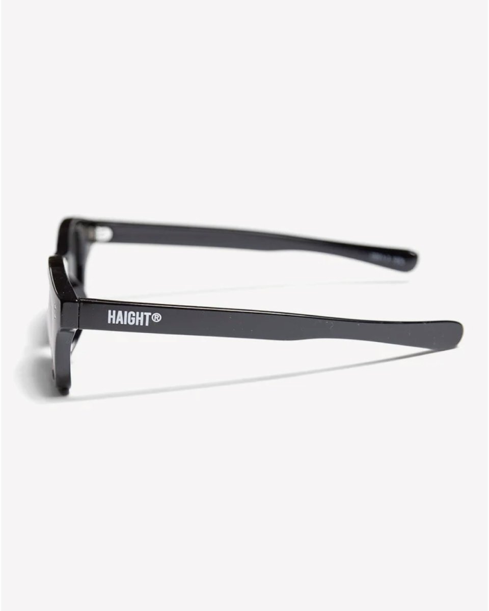 画像13: Haight WELLINGTON SUNGLASSES Black / Black ウェリントン サングラス (13)