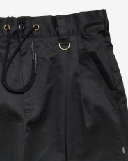 画像4: HAIGHT TWO-TUCK WORK PANTS Black 2タック ワーク パンツ (4)