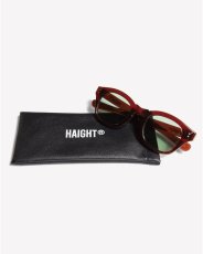 画像8: Haight WELLINGTON SUNGLASSES Black / Black ウェリントン サングラス (8)